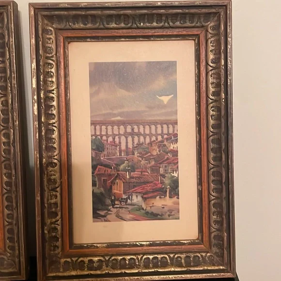 Vintage framed pictures - Picture 3 of 5